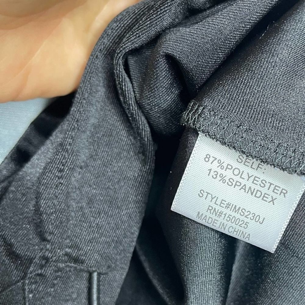 Emory Park Black Striped Cropped Track Jacket - Picture 6 of 6